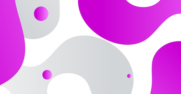 Fondo de onda líquida abstracta con fondo de color magenta y gradiente blanco