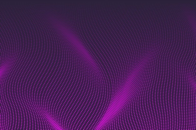 Fondo de onda de sonido abstracto de vector libre