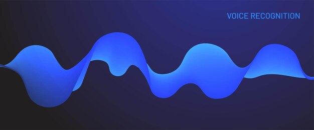 Fondo de onda de sonido de movimiento abstracto