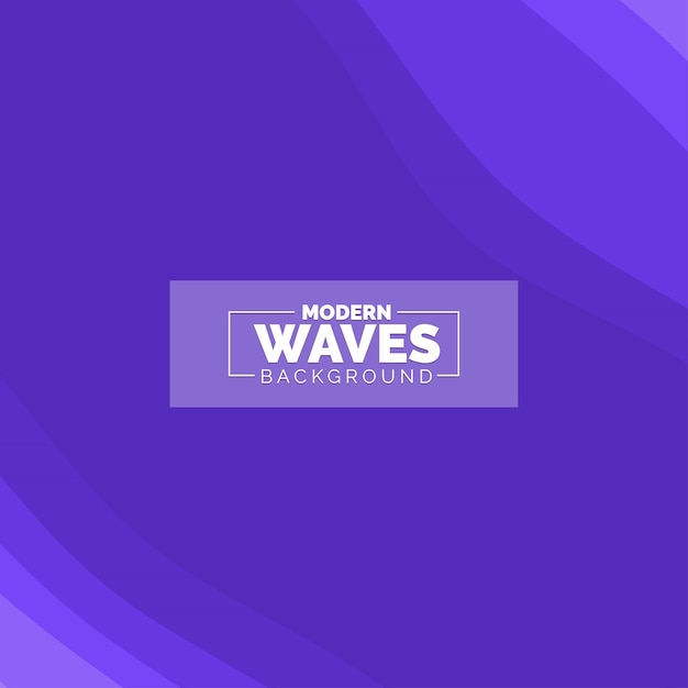 Fondo de ondas abstractas Composición de formas dinámicas Ilustración vectorial