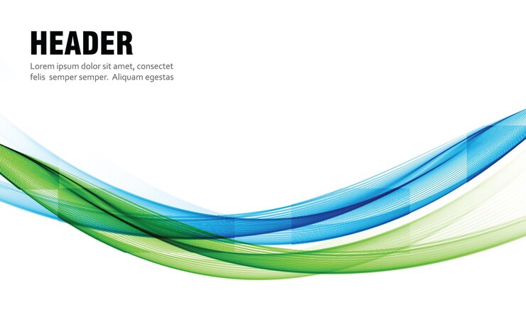 Fondo de ondas abstractas para presentaciones de negocios