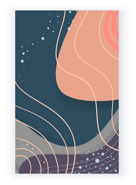 fondo de ondas abstractas