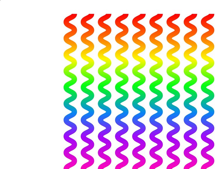 Fondo ondas arcoiris