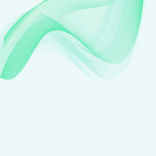 Fondo de ondas dinámicas digitales azules abstractas