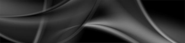 Fondo de ondas de humo gris oscuro abstracto