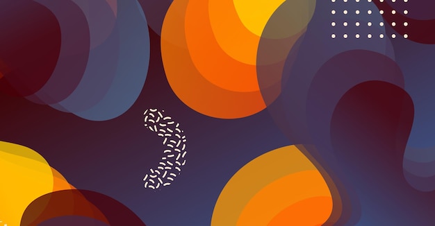 Fondo de ondas líquidas abstractas con fondo colorido