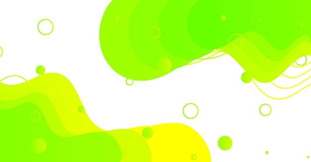 Fondo de ondas líquidas abstractas con fondo colorido