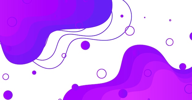 Fondo de ondas líquidas abstractas con fondo colorido