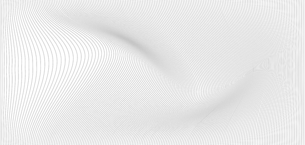 Fondo de ondas negras y blancas abstractas