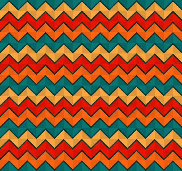 Fondo de ondas de triángulo nuevo abstracto