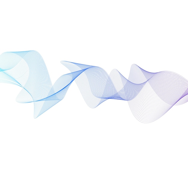 Fondo de ondas vibrantes