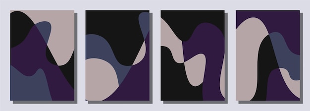 Fondo ondulado abstracto