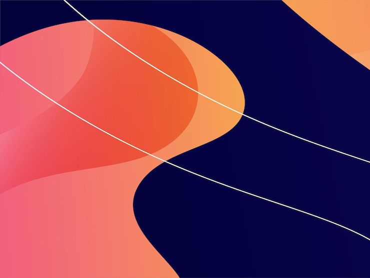 Vector fondo ondulado abstracto