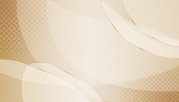 Fondo ondulado de color oro y blanco abstracto