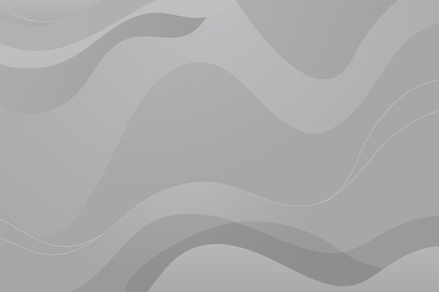 Fondo ondulado de gradiente gris