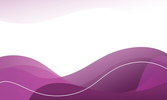 Vector fondo ondulado púrpura de curva suave, perfecto para oficina, banner, página de inicio, fondo, papel tapiz
