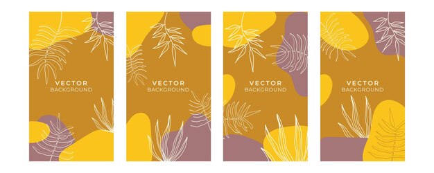 Fondo orgánico con elementos florales y geométricos. Para publicaciones en redes sociales, aplicaciones móviles, diseño de banners y anuncios web o en Internet. Fondos bohemios de moda. Fondo de estilo boho