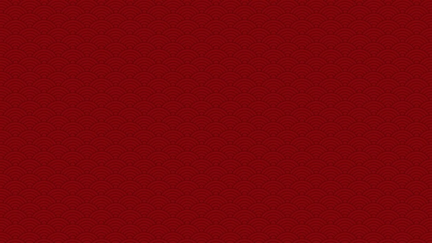 Fondo oriental rojo patrón chino