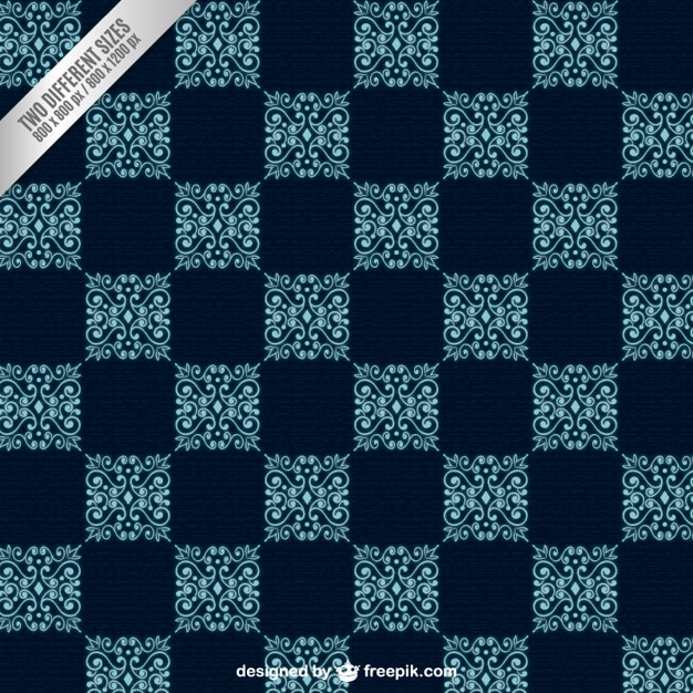 Fondo ornamental a cuadros