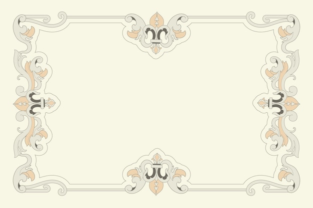Fondo ornamental dibujado a mano