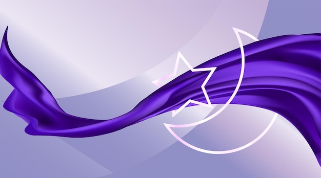 Fondo ornamental islámico realista
