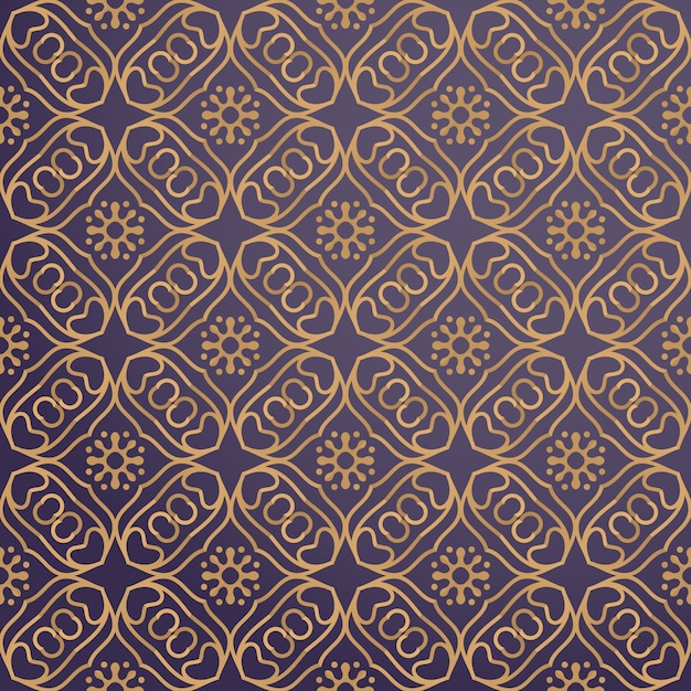 Fondo ornamental de lujo en color dorado