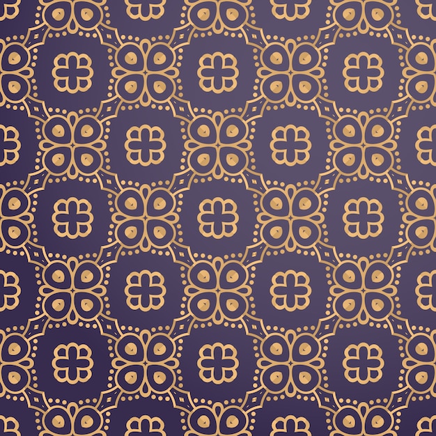 Fondo ornamental de lujo en color dorado.