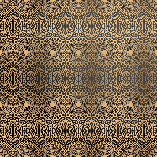 Fondo ornamental de lujo en color dorado.