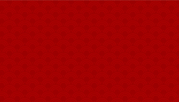 Fondo de ornamento oriental tradicional chino fondo de patrón de nubes rojas