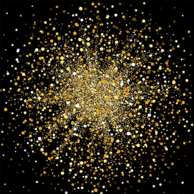 Fondo de oro brillante y brillante