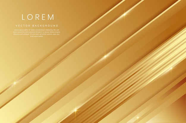 Fondo de oro de lujo