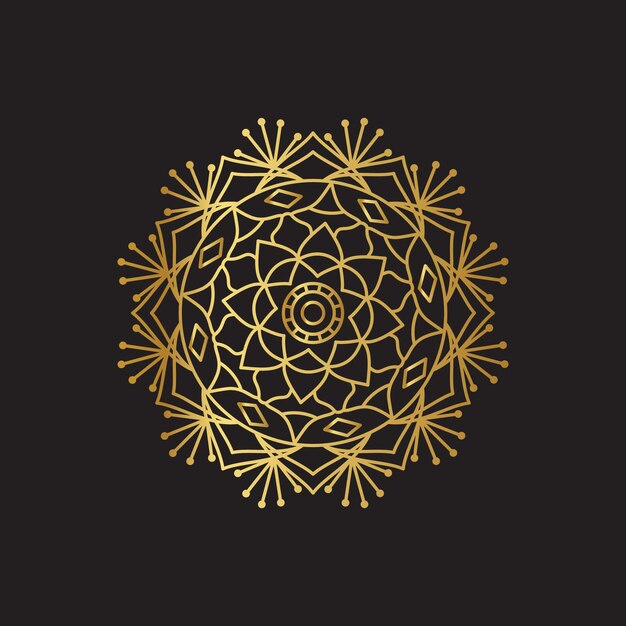 Fondo de oro Mandala