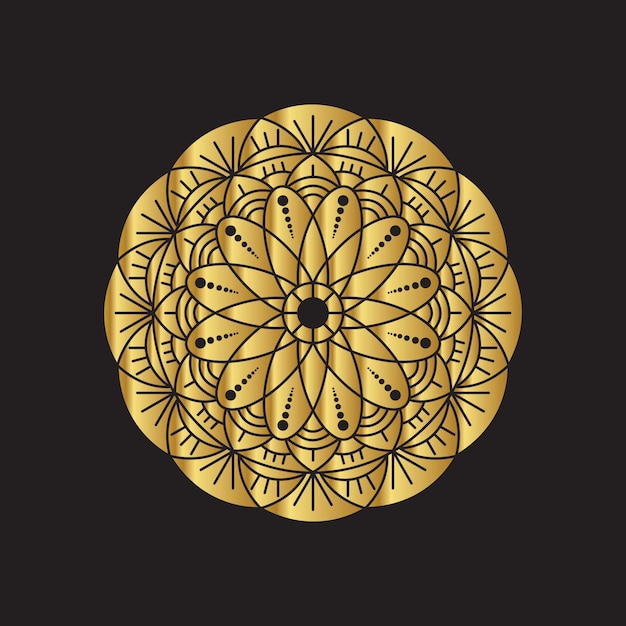 Fondo de oro Mandala