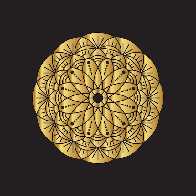 Fondo de oro Mandala