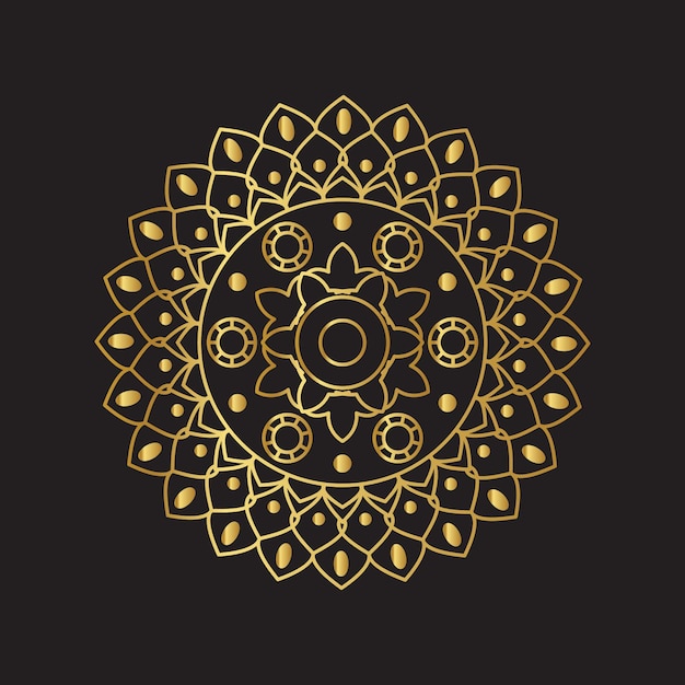 Fondo de oro Mandala