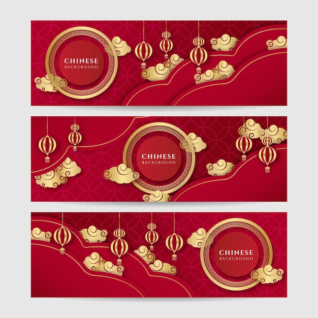 Fondo de oro rojo de china china. China china año nuevo 2022 año del tigre rojo y flor dorada y elementos asiáticos papel cortado con estilo artesanal en el fondo.