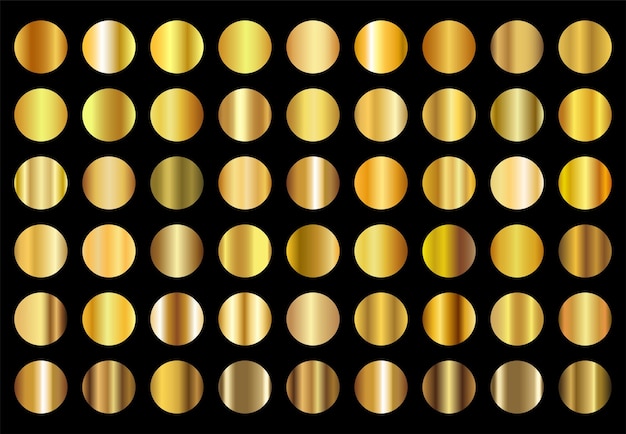 Fondo de oro textura vector icono de patrones sin fisuras Luz realista elegante brillante metálico y dorado ilustración degradado