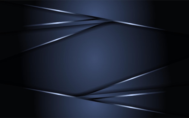 Fondo oscuro abstracto combinado con elemento plateado y capa superpuesta