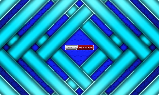 Fondo oscuro abstracto con hexágonos de oro