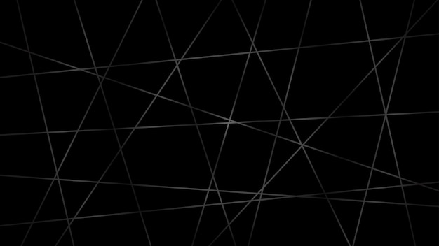 Fondo oscuro abstracto de líneas que se cruzan en colores grises