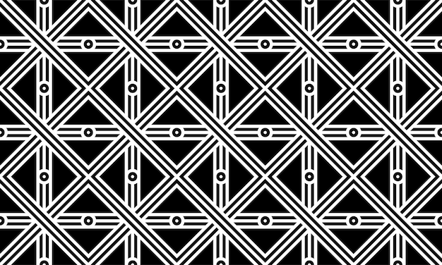 Fondo oscuro de patrones geométricos sin fisuras