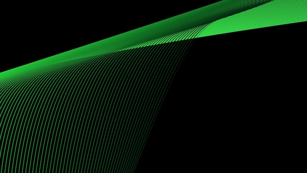 Fondo oscuro con rayas de color verde claro como telón de fondo