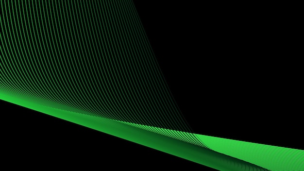 Fondo oscuro con rayas de color verde claro como telón de fondo