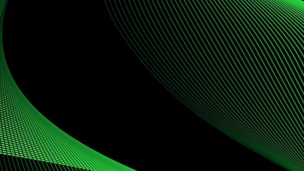 Fondo oscuro con rayas de color verde claro como telón de fondo