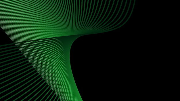 Fondo oscuro con rayas de color verde claro como telón de fondo