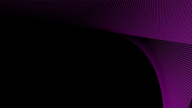 Fondo oscuro con rayas púrpuras resumen de la línea para el fondo