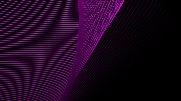 Fondo oscuro con rayas púrpuras resumen de la línea para el fondo