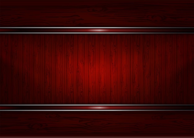 Vector fondo oscuro rojo geométrico con una silueta de cartelera de tablas