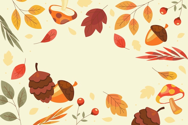 Fondo de otoño