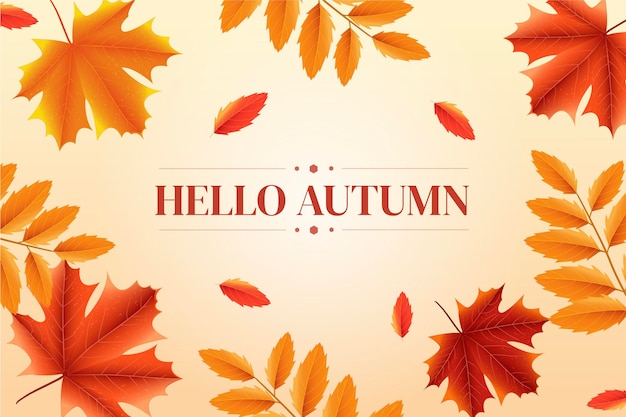 Fondo de otoño